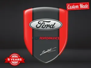 Ford Domed Decals Sticker Car Durable High End Modern